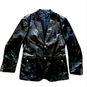 Gucci Women’s Leather Jacket Size 52 IT/Size 16 US